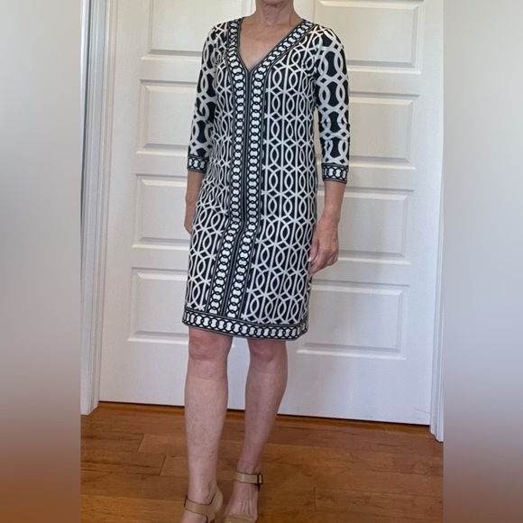 Gretchen Scott Designs Bordertown Jersey Dress S - Picture 1 of 5